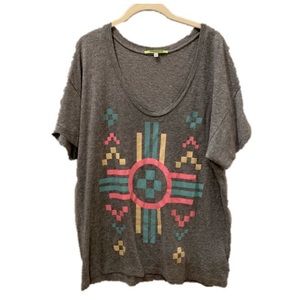 Gray Tribal Tee